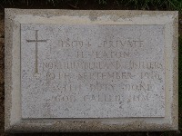 Struma Military Cemetery - Eaton, H